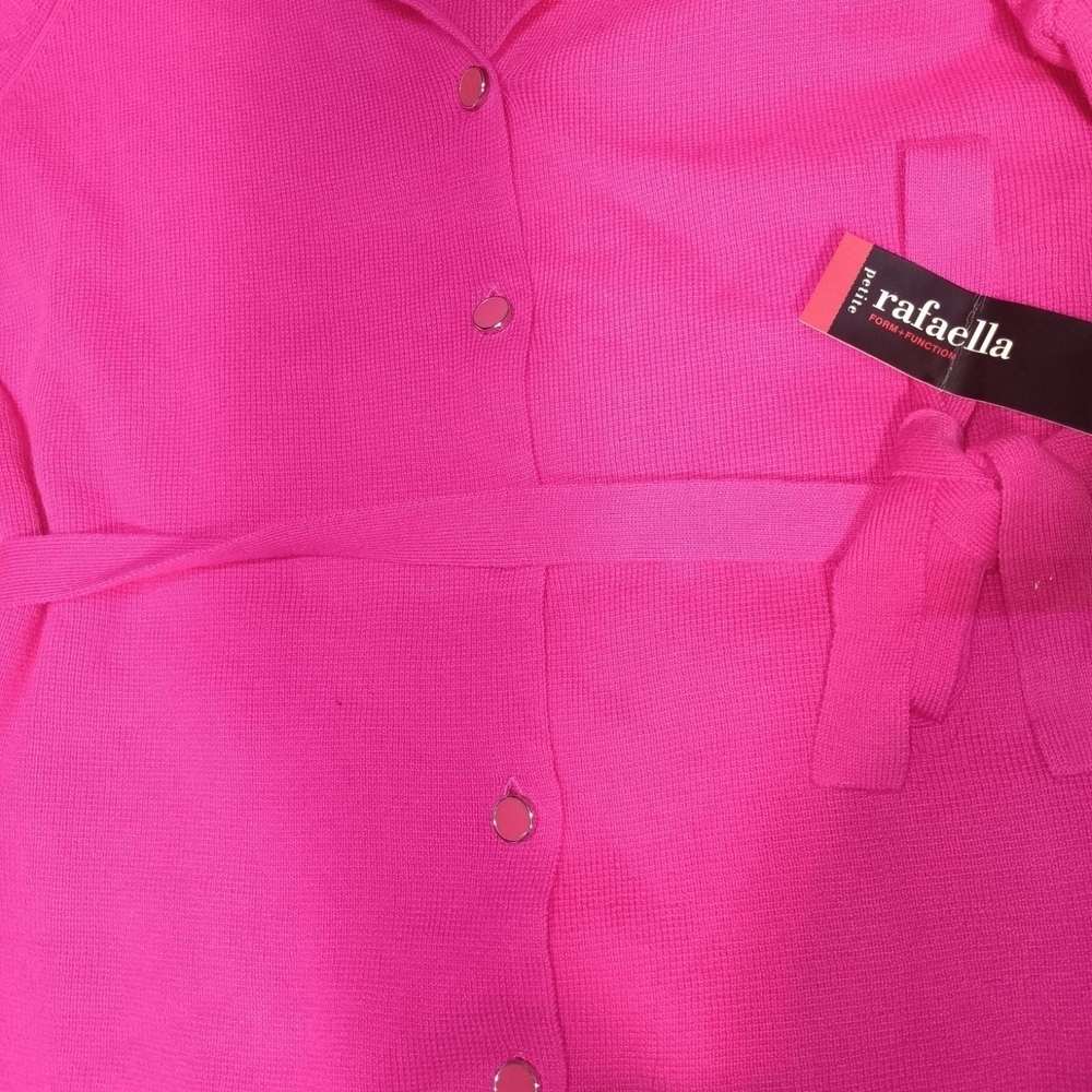 Pink Button-Up Women's Top - Picture 6 of 6